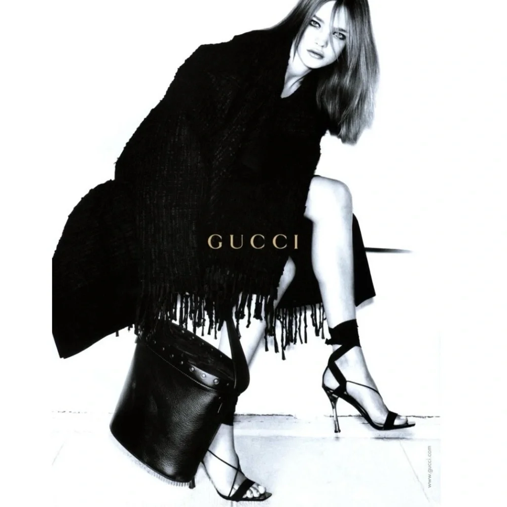 Gucci Tom Ford Era 2002 Fall/Winter Runway Lace Up Wrap Heel Sandals 9.5
